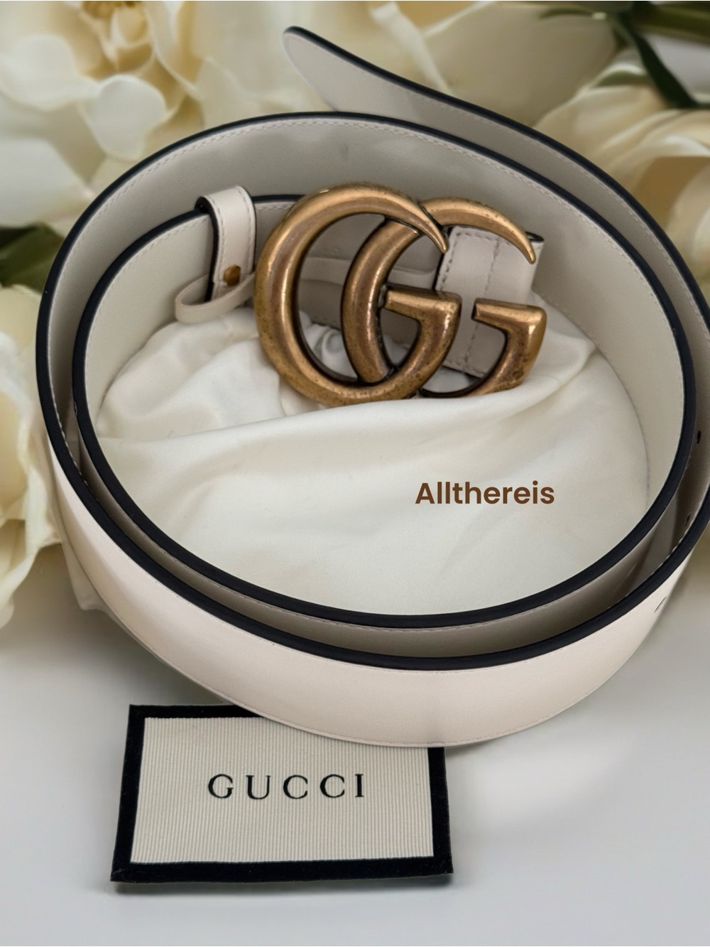 Gucci Belt Marmont Double G  90(36) - Picture 4 of 14